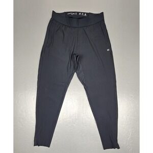 Kenneth Cole Active Tech Joggers Mens Small Blk Pants Ankle Zip Lightweight NWOT